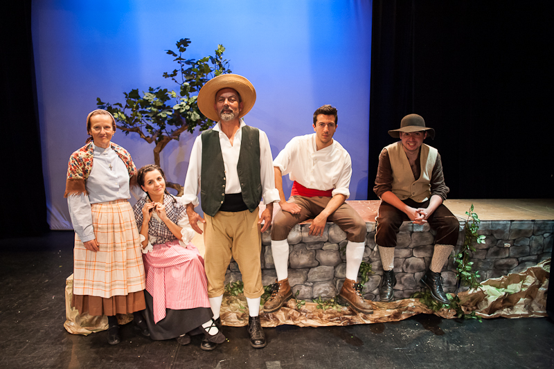 Monique Lombardo, Elsa Renzacci, Michel Pallanca, Berchi et Frédéric Jolibois